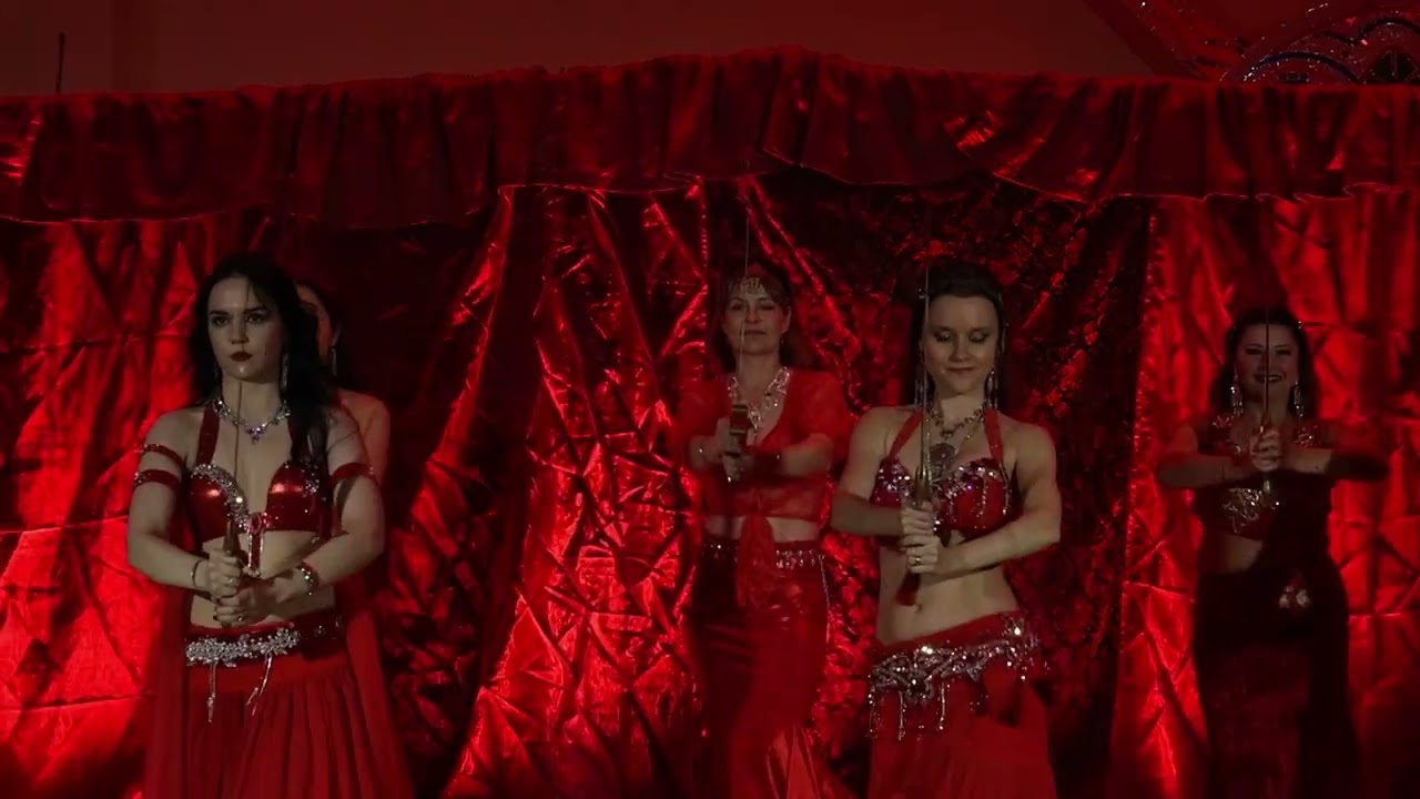 Belly dance with sword - Müstika Studio @Yule concert