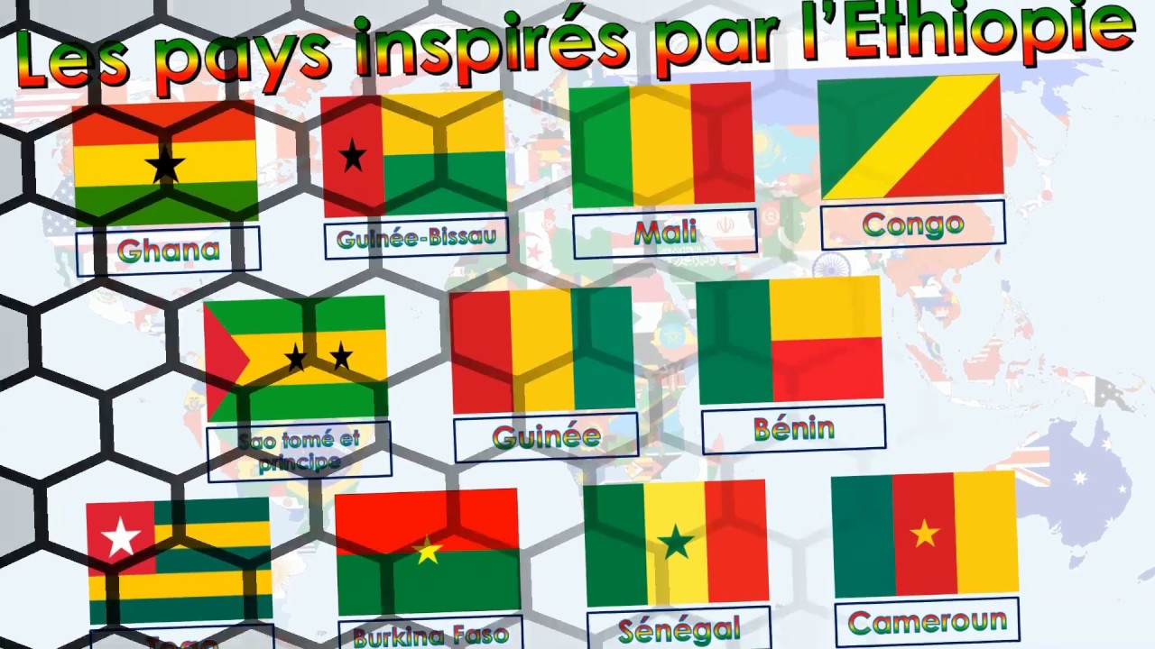 Drapeaux d'Afrique