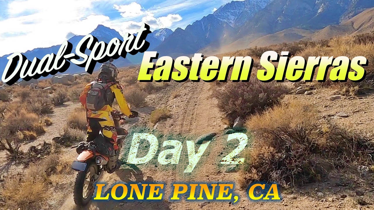Поездка на внедорожнике Lone Pine Dual Sport | День 2 | От шахты Reward Mine до Sierras
