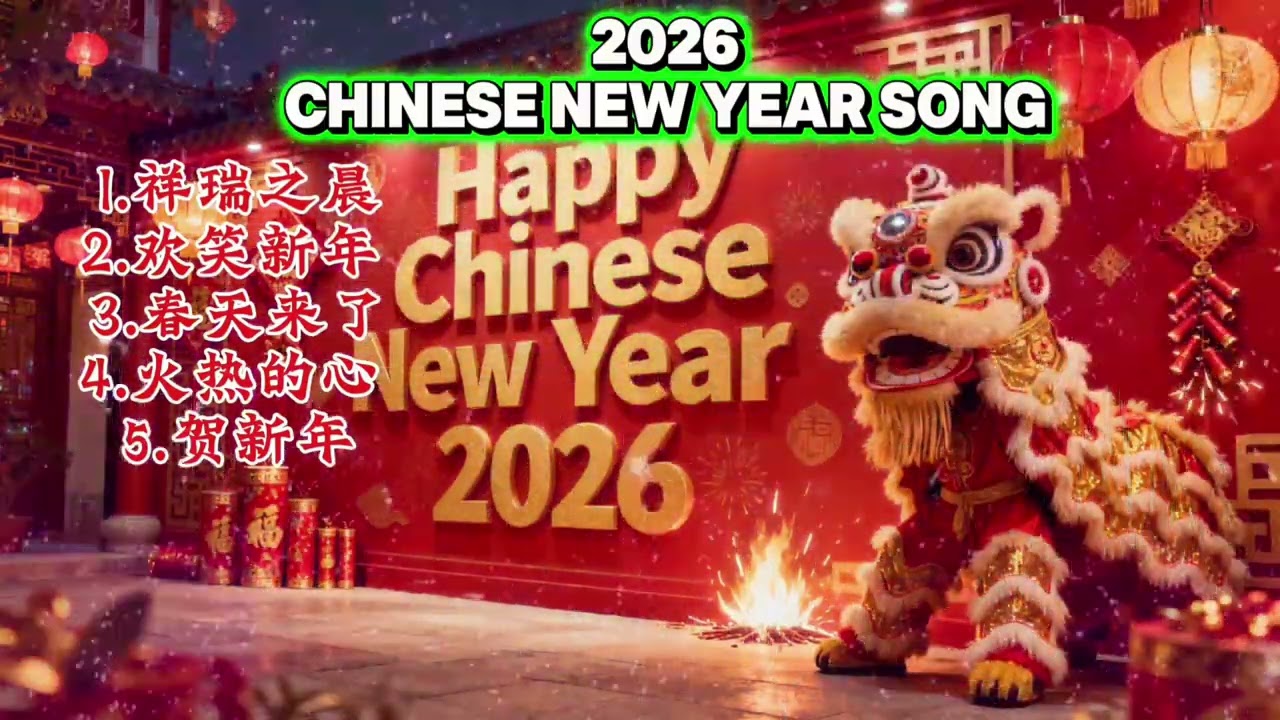 2026🎆🎆🎆 Happy Chinese New Year 🎆🎆🔥🔥🔥