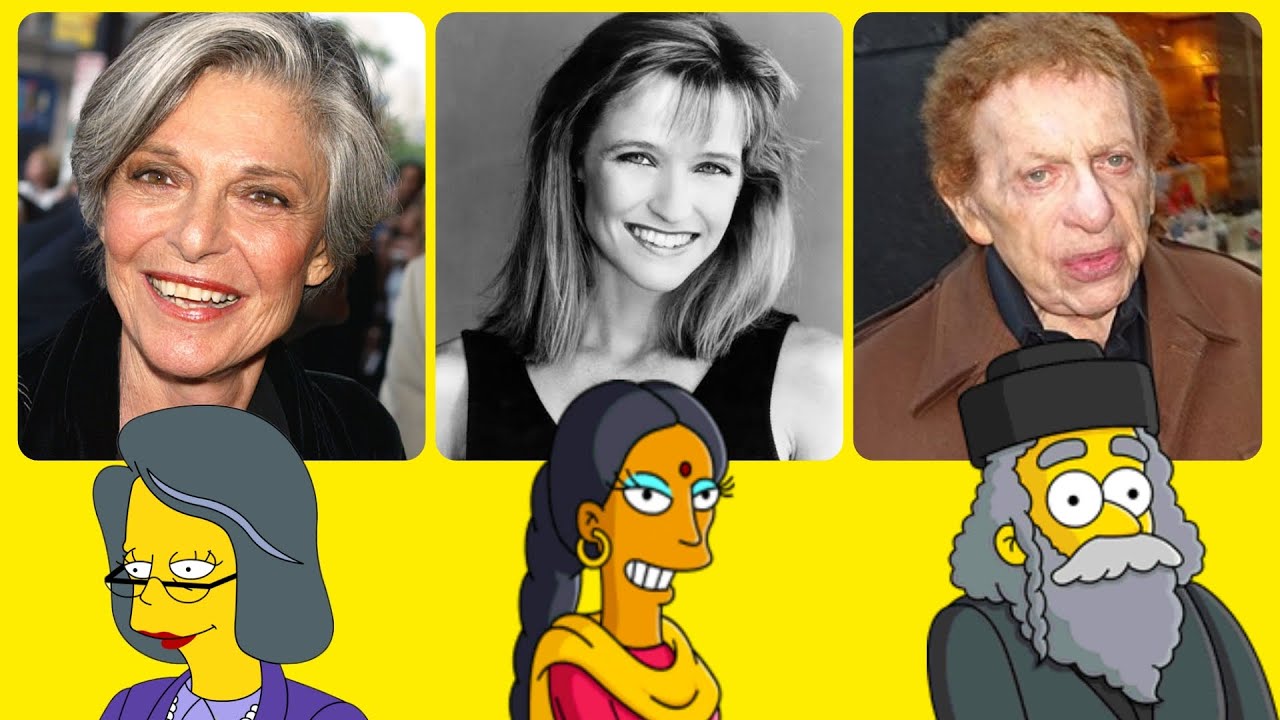 Celebrities in THE SIMPSONS who have Passed Away