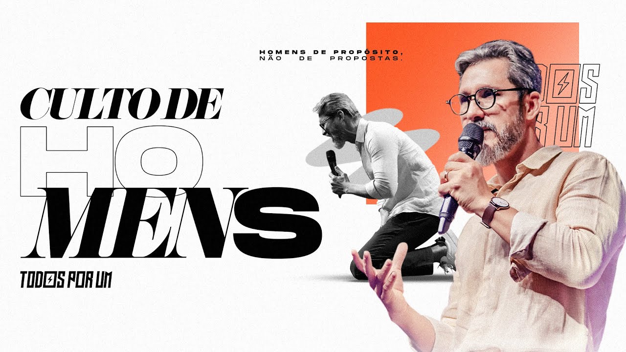 CULTO DE HOMENS | Culto Ao Vivo às 8pm🇺🇸 e 22h🇧🇷 - Igreja do amor Orlando