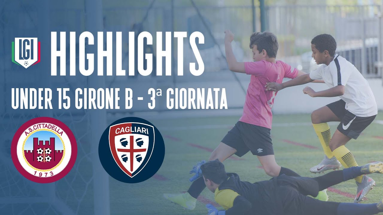 Highlights Cittadella-Cagliari U15 A-B, 3^ giornata stagione 2023-24