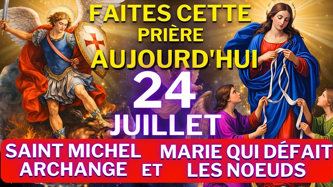 MARIE QUI DÉFAIT LES NOEUDS ET SAINT MICHEL ARCHANGE - POUR DÉBLOQUER TOUTE SITUATION IMPOSSIBILE