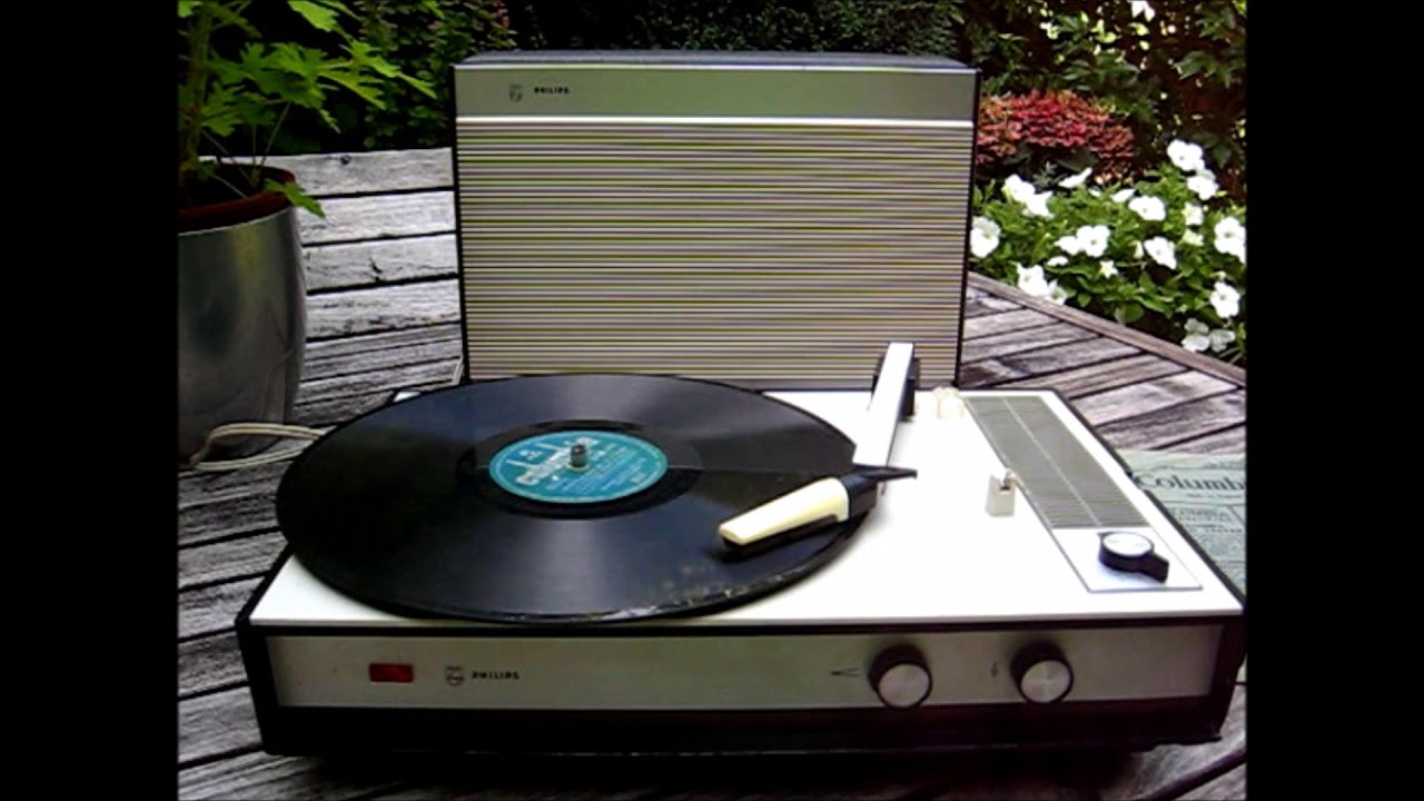 Philips 22GF332 koffergrammofoon 1966