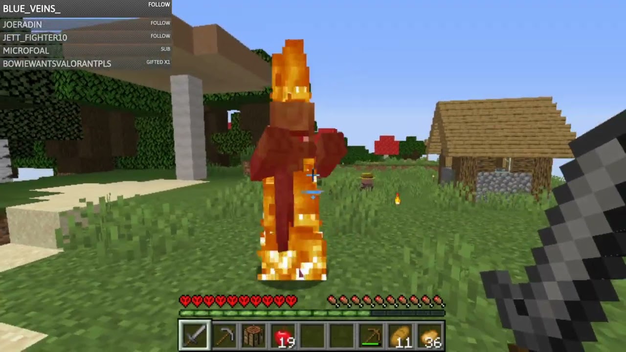 Minecraft Hardcore with @magnarecon and then Hypixel Minigames with Friends