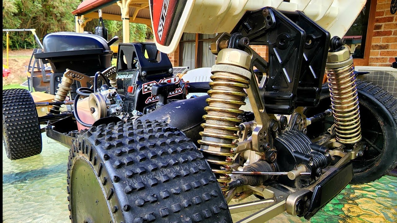 TAYLOR RC 1257 CARB SWAP AND FILTER/SHOCKS MCD RR5 F-T-R RACE BUGGY