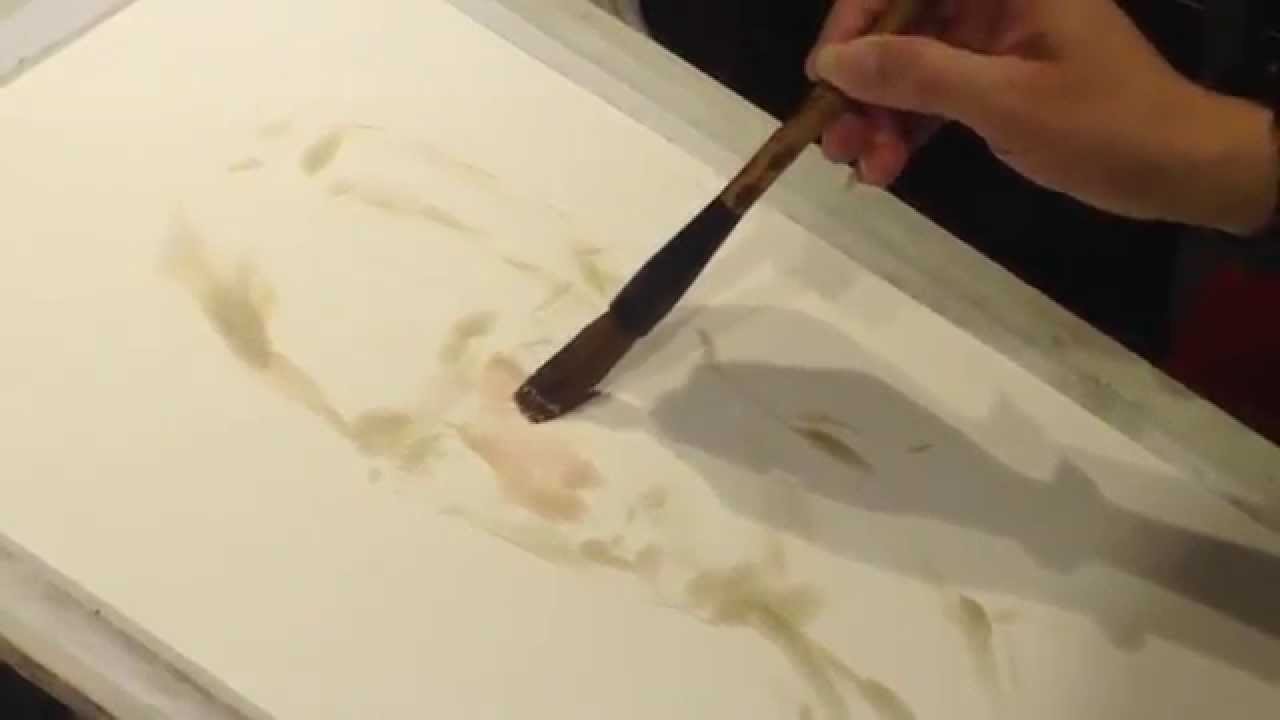 Watercolour by Master Liu Yi (Part 1) - The 1st International Watercolour Exhibition - IWS VietNam