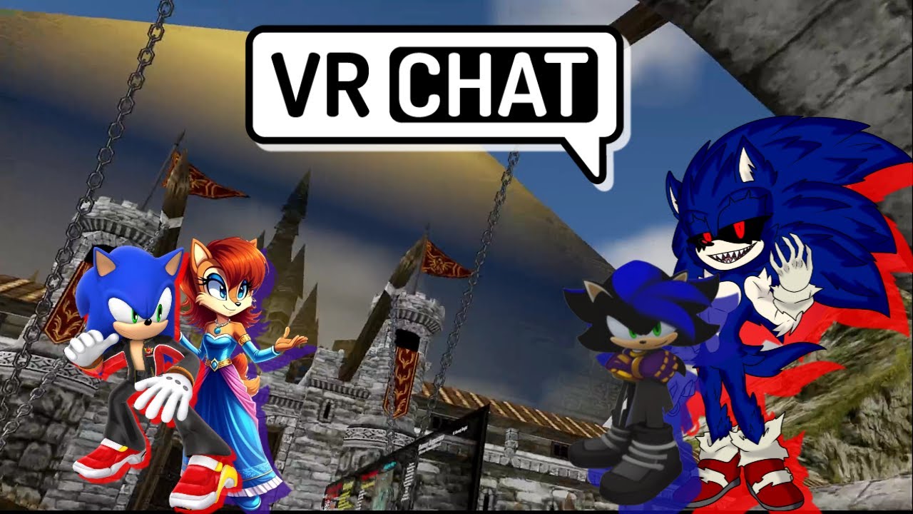 Zack Introduces Exetior to his Family, King Sonic & Queen Sally | #vrchat
