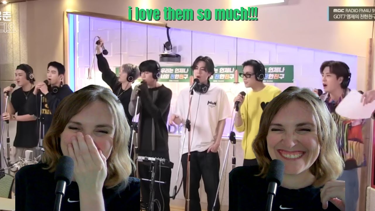 GOT7 @ MBC Radio 'NANANA' + Random Dance! REACTION