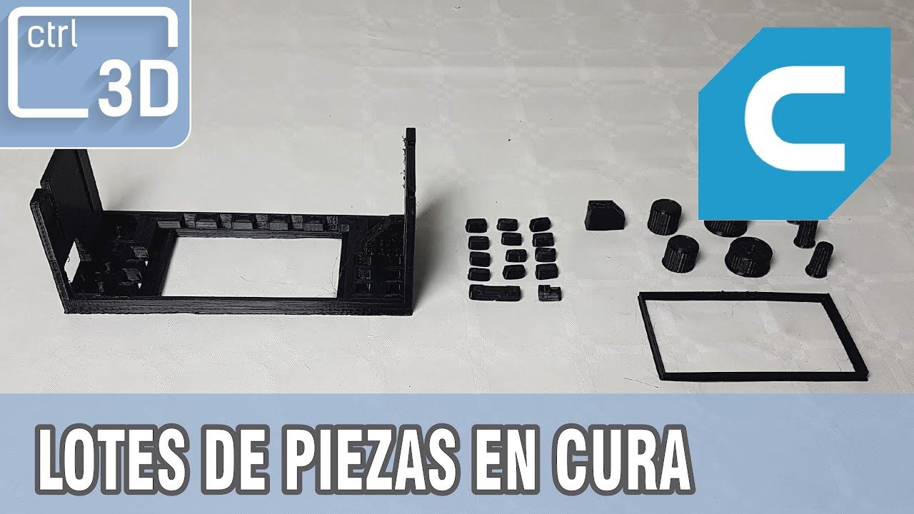 💥💥CÓMO Imprimir VARIAS PIEZAS en tu IMPRESORA 3D con Ultimaker CURA | Tutorial en Español