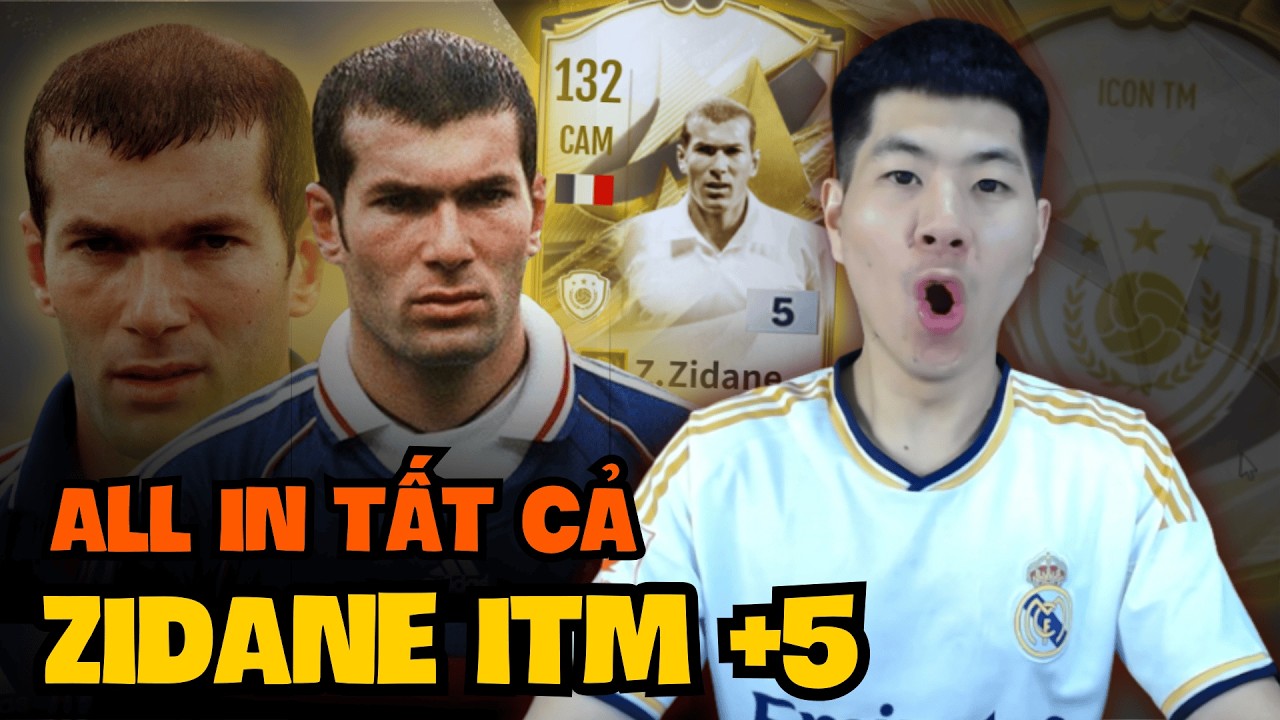 NÂNG CẤP ACC CHÍNH #12: ĐẦU TƯ TẤT CẢ CHỈ 2,5 VẠCH CHINH PHỤC ZIDANE ITM +5 SIÊU BÙNG NỔ