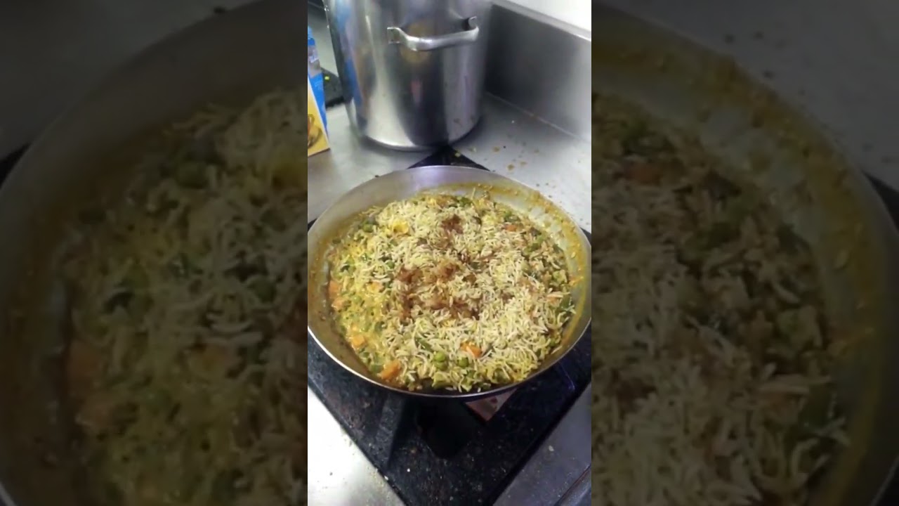 veg biryani recipe #shortsfeed #youtube #shorts