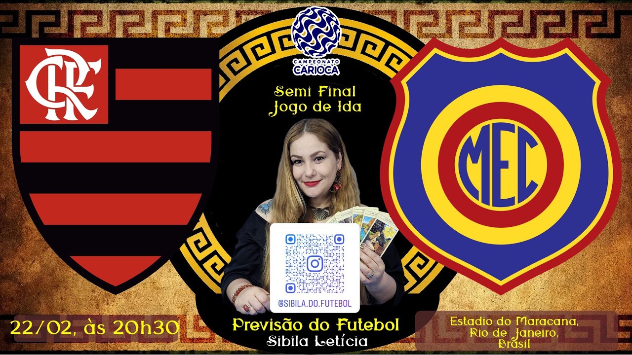 Previsão do Futebol - CARIOCÃO - Jogo de ida entre Flamengo e Madureira