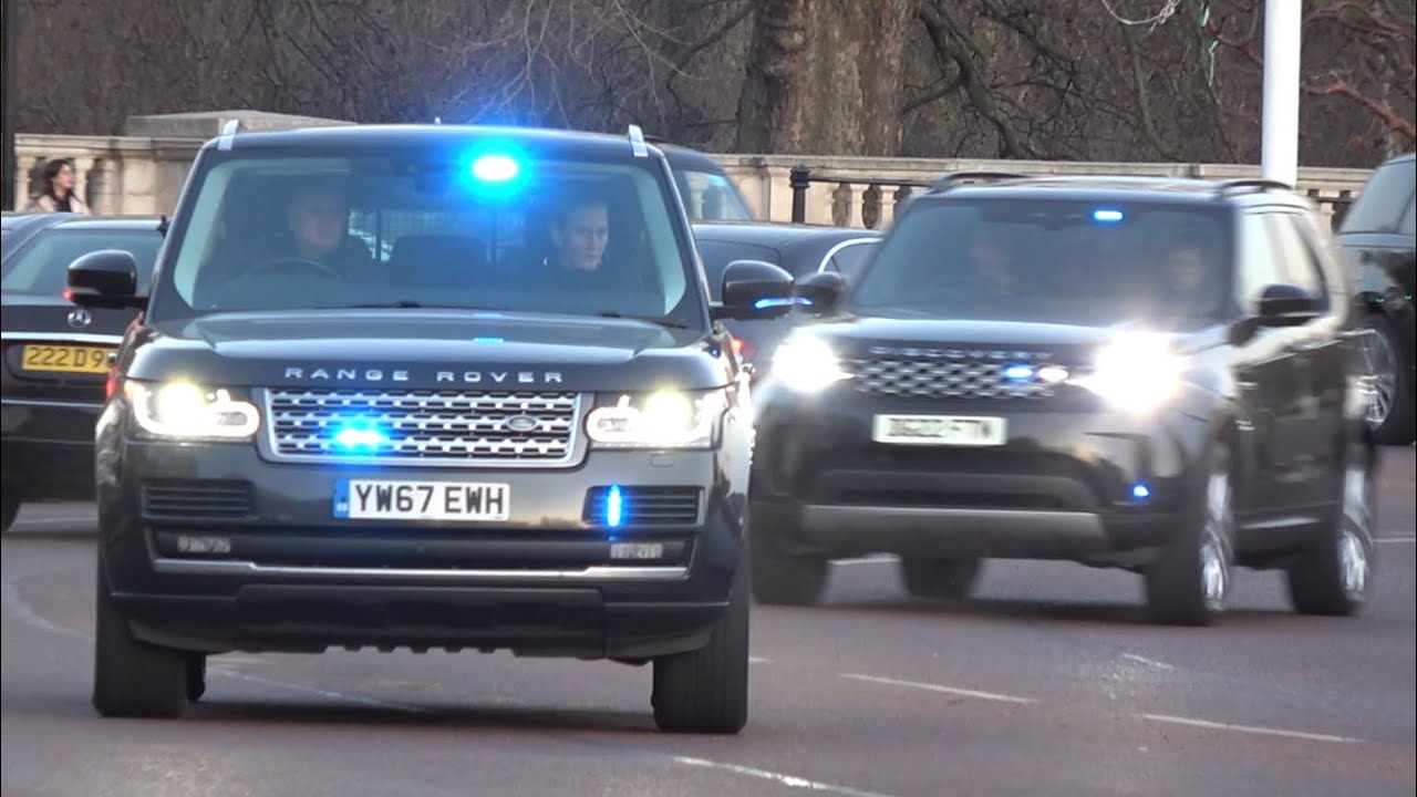 **YO BLUELIGHTSPOTTER** | SEG escort a VIP to Clarence House + two Close Protection Unit's respond