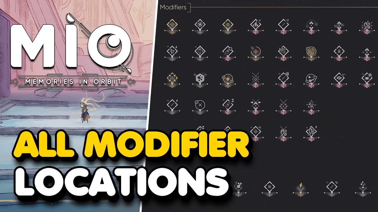 All 42 Modifier Locations In MIO: Memories In Orbit