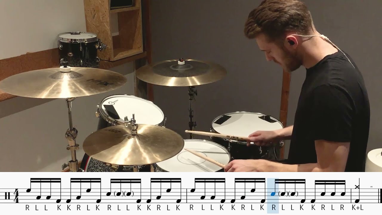 Drum Lesson: Crossover fill (Advanced) by Oskar Podolski