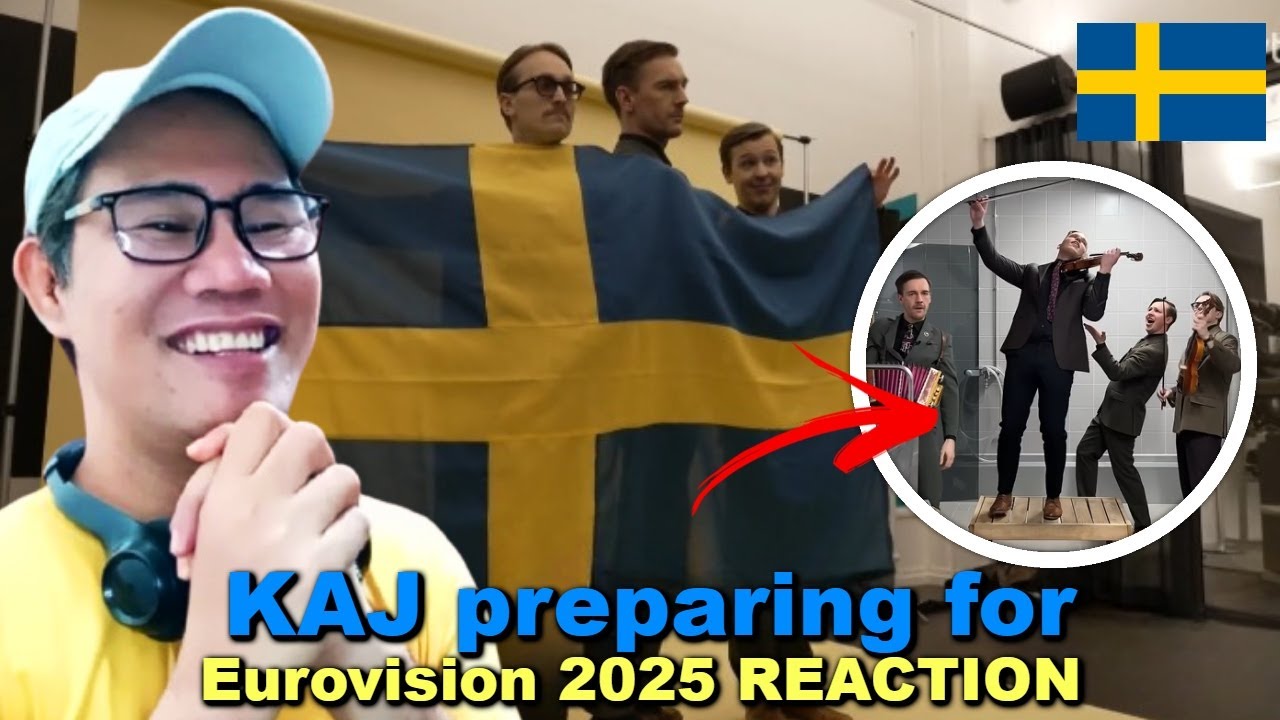 KAJ preparing for Eurovision 2025 REACTION