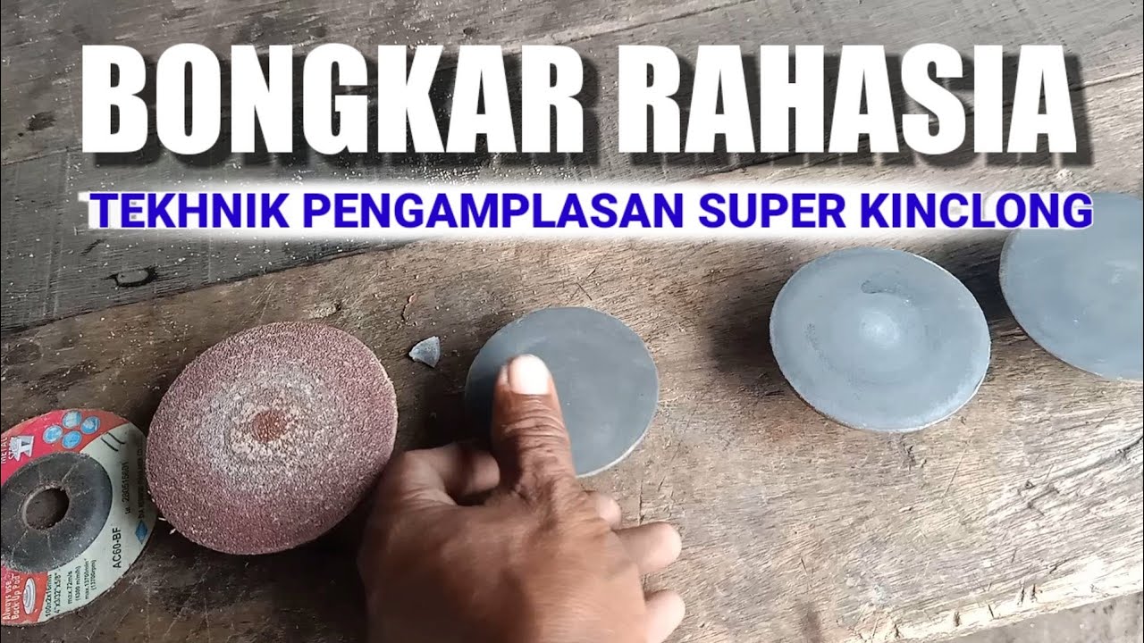 Cara Pengamplasan Yang Baik dan BenarBilah Pisau Seperti CERMIN