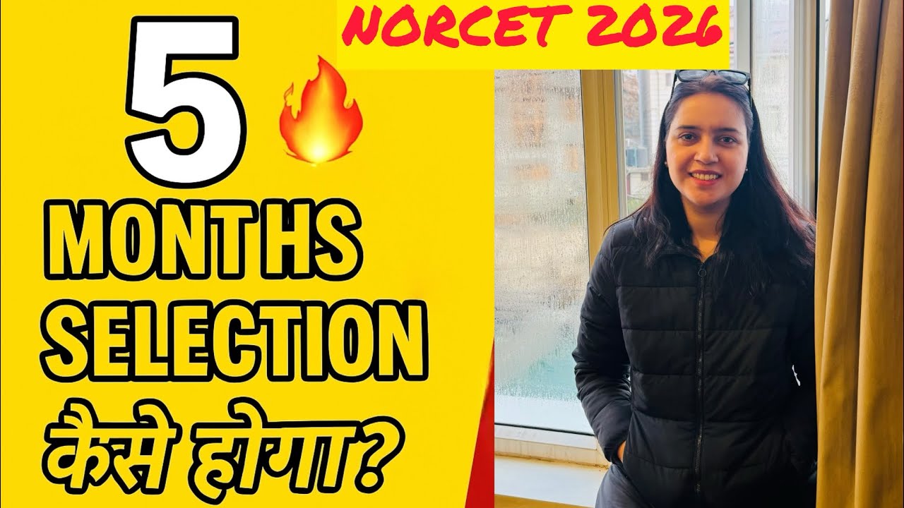 Only 5 Months Left for NORCET! 🔥⚡ Full Strategy + Motivation👩&zwj;⚕️