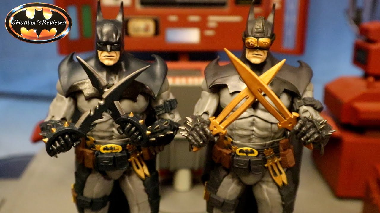 McFarlane DC Multiverse Todd McFarlane's Batman Blue Grey Variant Action Figure Review & Comparison