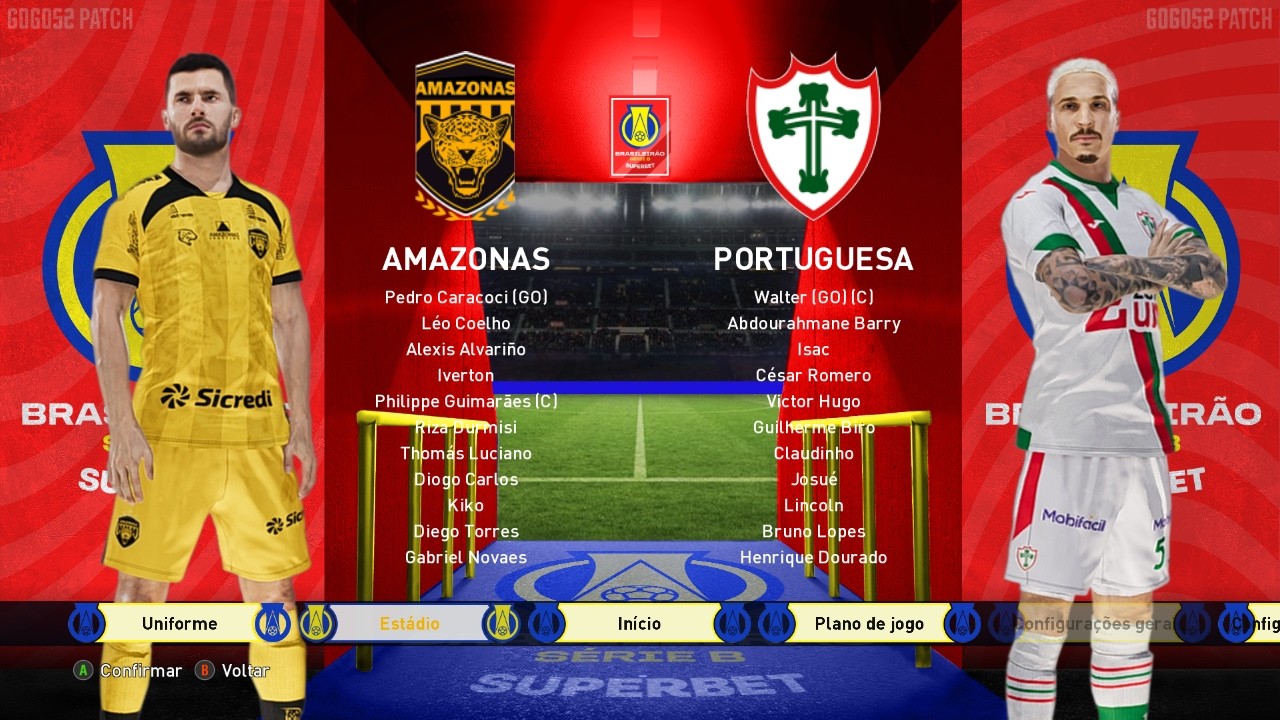 #90 ESTÁDIO CARLOS ZAMITH AMAZONAS X PORTUGUESA SÉRIE B