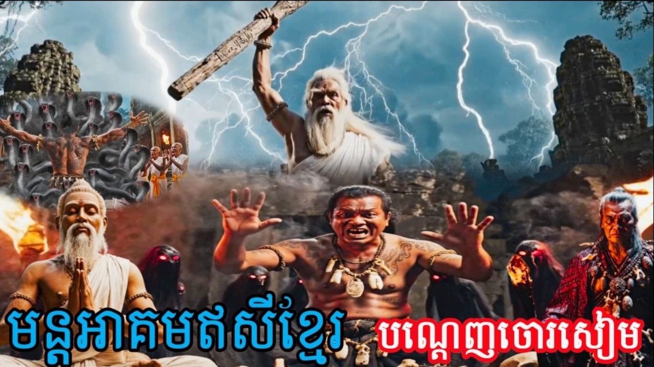 មន្តអាគមឥសីខ្មែរ បណ្ដេញចោរសៀម