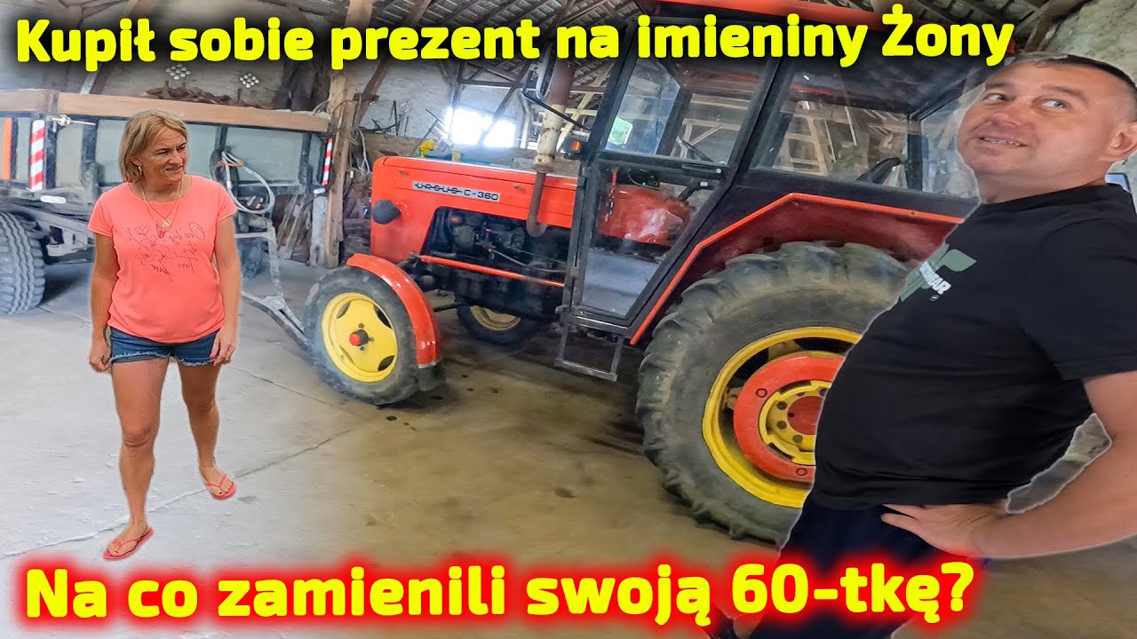 Szwagier ma takiego, nie mogłem być gorszy 👉 Zamienił swoją 60-tkę na ciągnik Arbos 3055? [Korbanek]