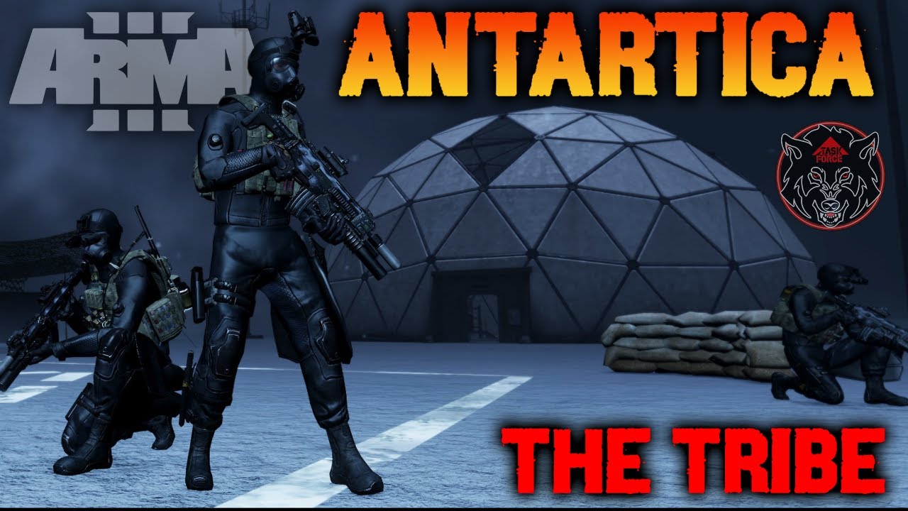 ARMA 3 | THE TRIBE | SUBMARINE INSERTION TO FIGHT RUSSIANS IN ANTARTICA