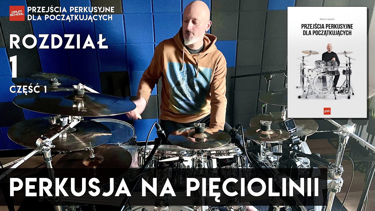 Notacja perkusyjna użyta w książce - część 1 / nuty na perkusję / jak czytać nuty na perkusję