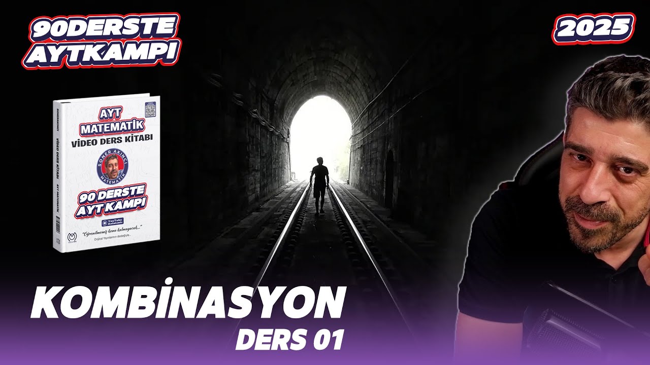 Kombinasyon 01 | 121.Ders | 90 Derste AYT Matematik Kampı | 2025