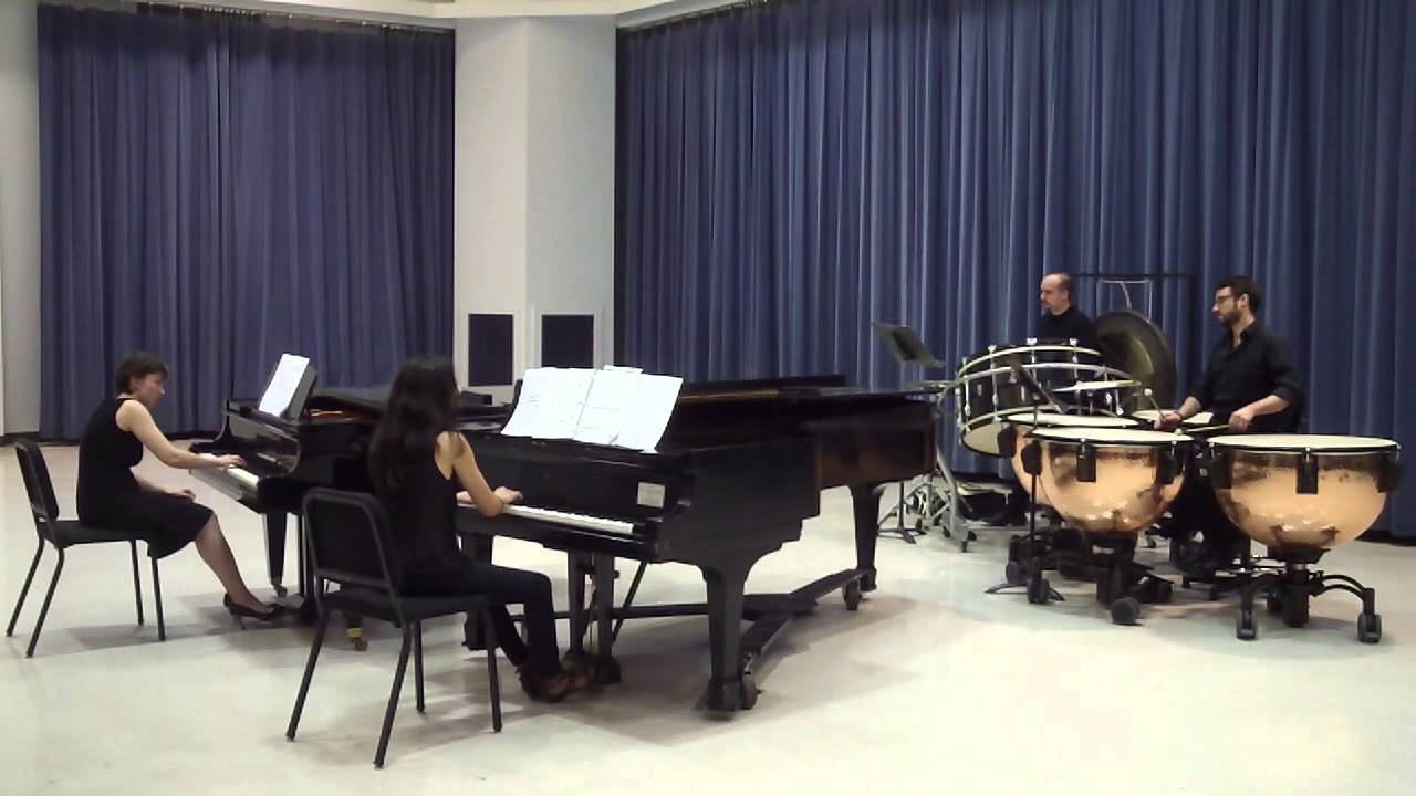 Stravinsky: The Rite of Spring for two pianos and two percussionists