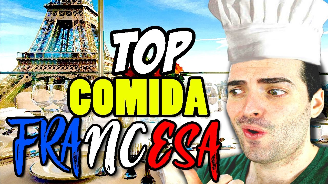 TOP 5 - COMIDA TIPICA FRANCESA 🇫🇷 - COCINA FACIL Y RAPIDA