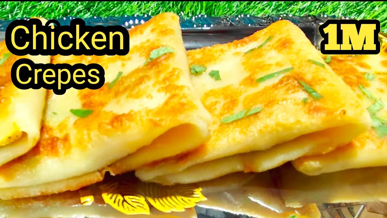 चिकन क्रेप्स इफ्तार स्पेशल/chicken tikka creps (eftar special recipe)#ramzanspecial