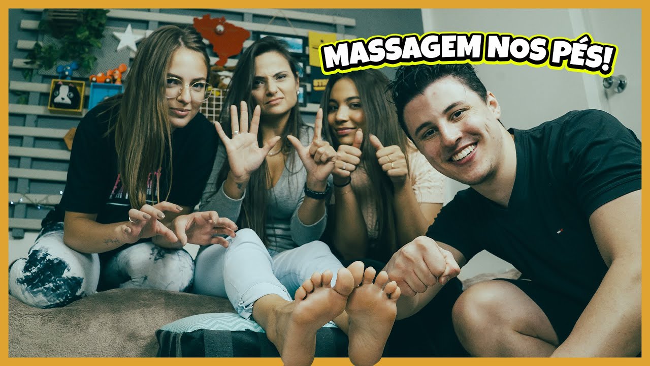 Massagem nos PÉS!!! | (Dedilhado, Dedão, Soquinho)