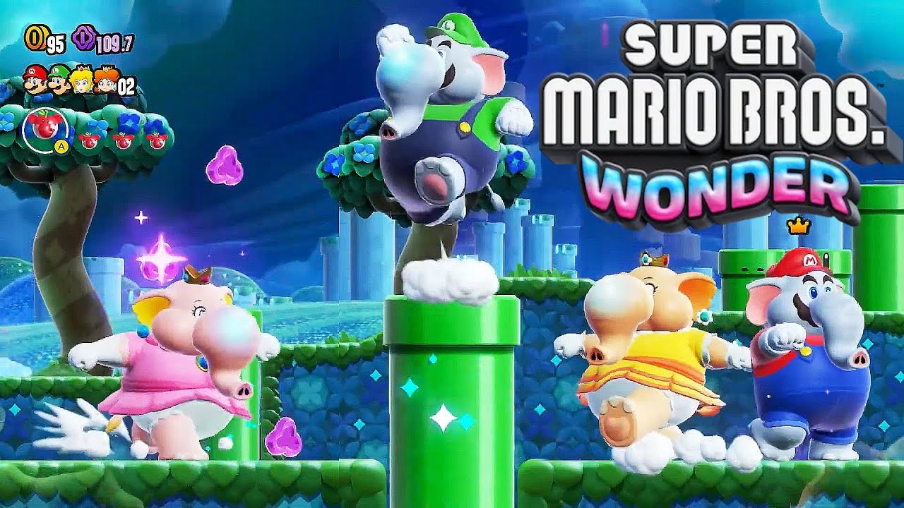Super Mario Bros. Wonder - 15 Minutes of Gameplay (HD)