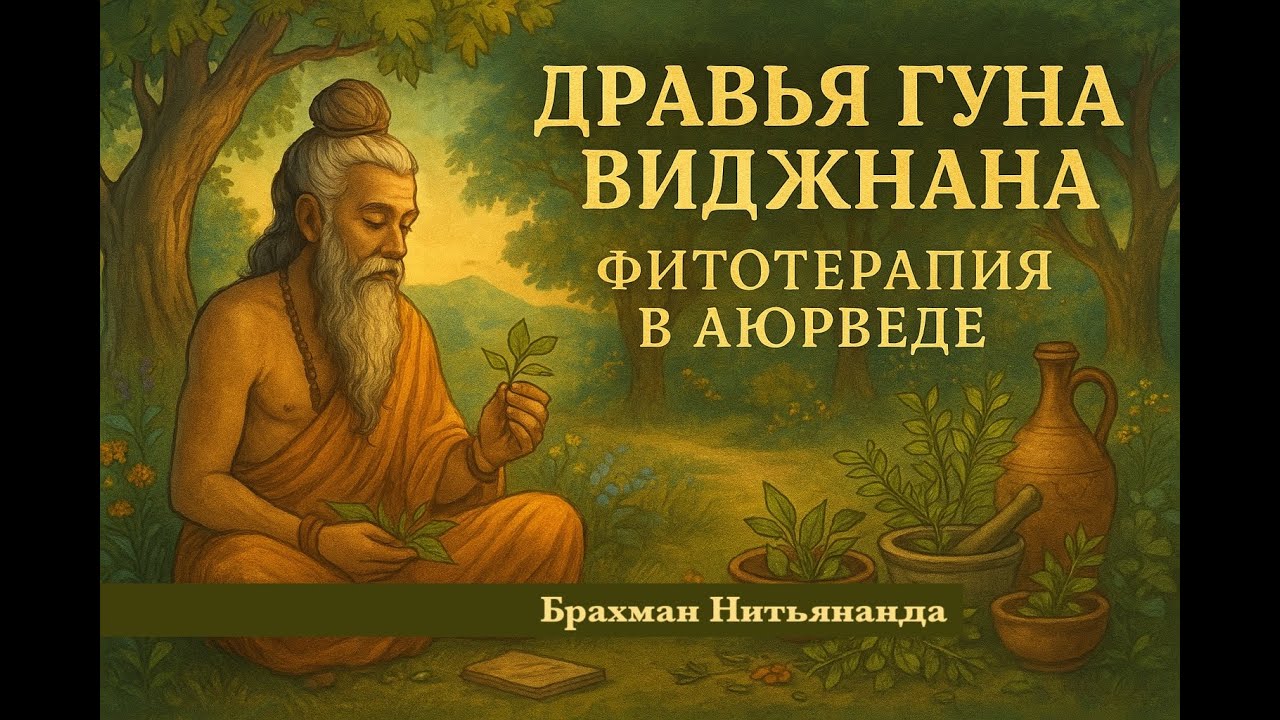 Фитотерапия в Аюрведе (Дравья-гуна-виджнана). Брахман Нитьянанада