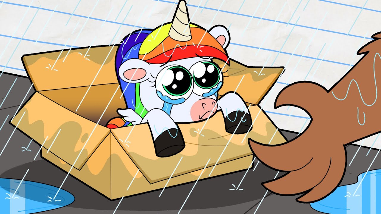 SAD ORIGIN OF UNICORN! | Cartoons for Kids | Boy & Dragon Full Episodes 2024