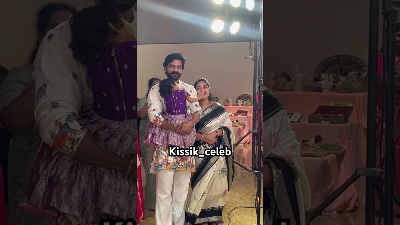 #arjunambati recently papped #karthikdandu engagement &hearts;️with family