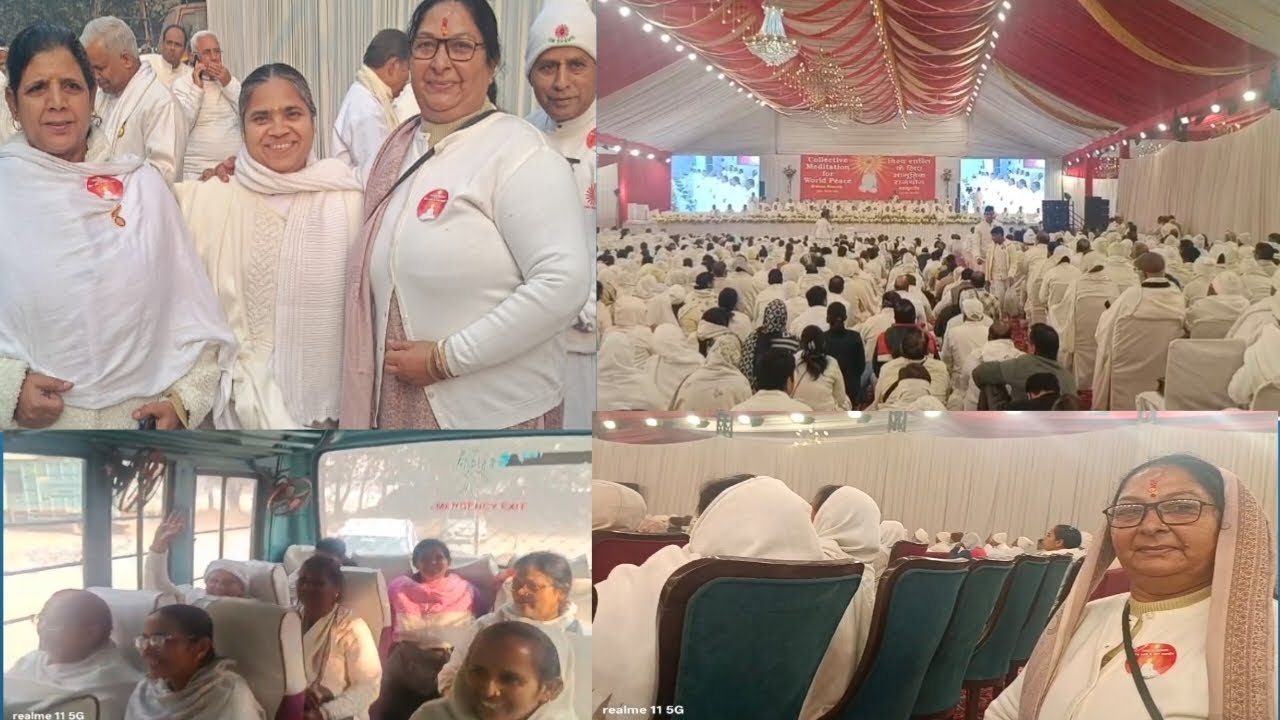 विश्व शांति के लिए सामूहिक राजयोग ध्यान | ब्रह्मकुमारी आयोजन | करोल बाग दिल्ली @BhagwatiPandeyVlogs