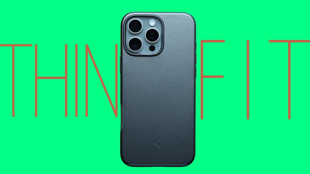 МОГЛО БЫТЬ ОТЛИЧНО!! - Чехол Spigen Thin Fit для iPhone 16 Pro Max