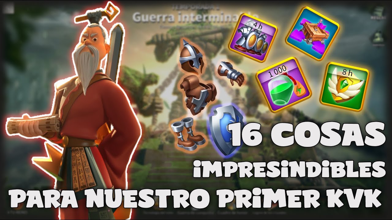 16 cosas impresindibles para nuestro primer kvk - Rise of Kingdoms