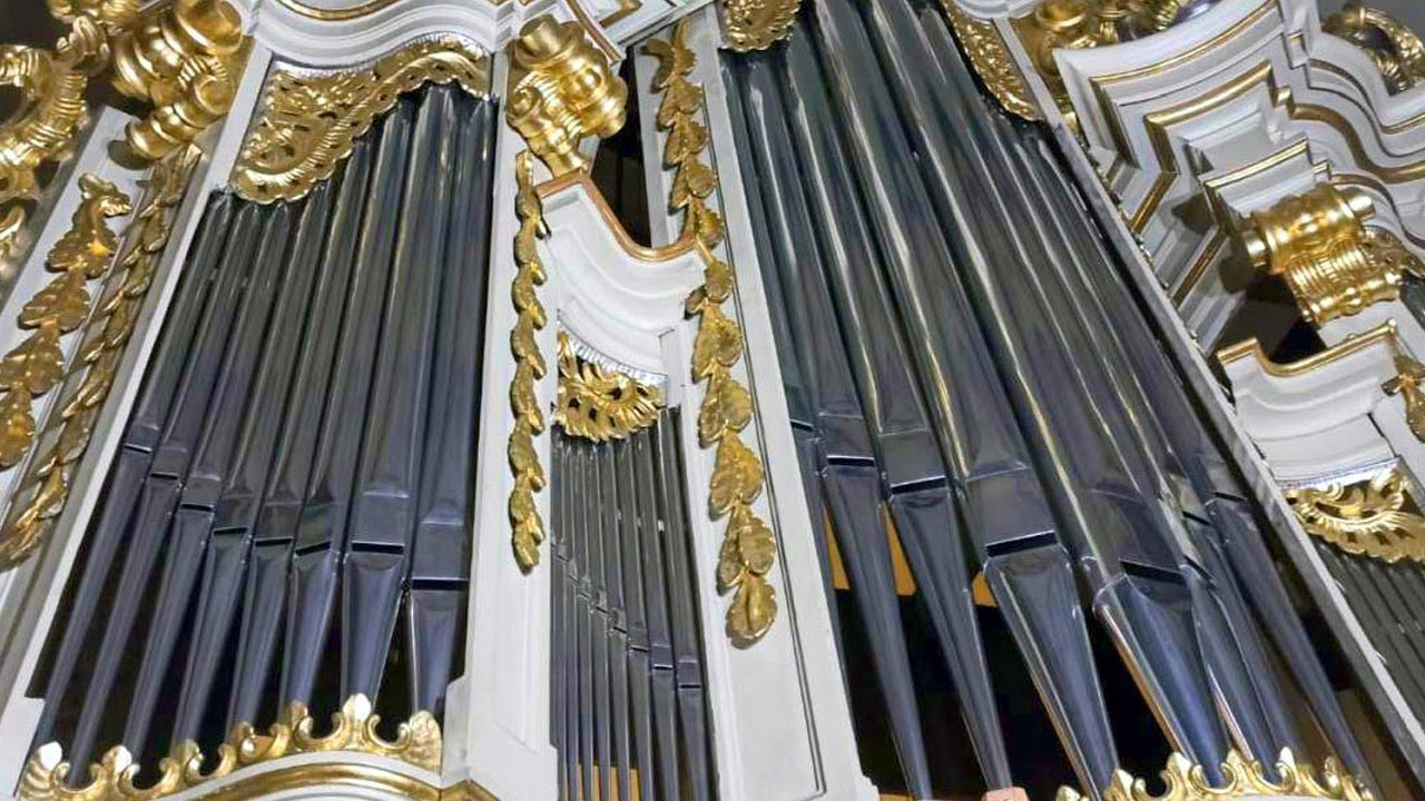 Remont organów w Bielanach