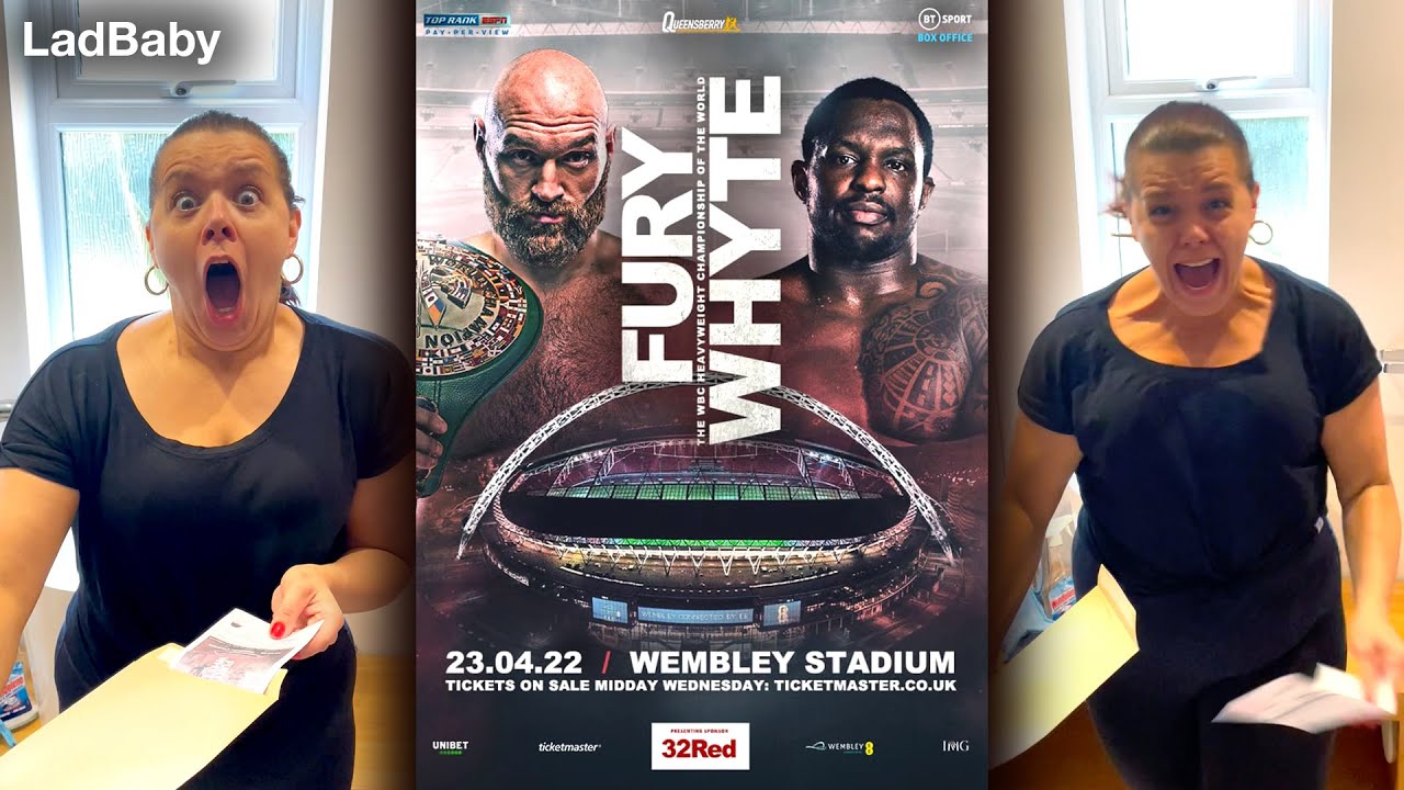 When Dad surprises Mum with Tyson Fury Tickets 🥊🎫