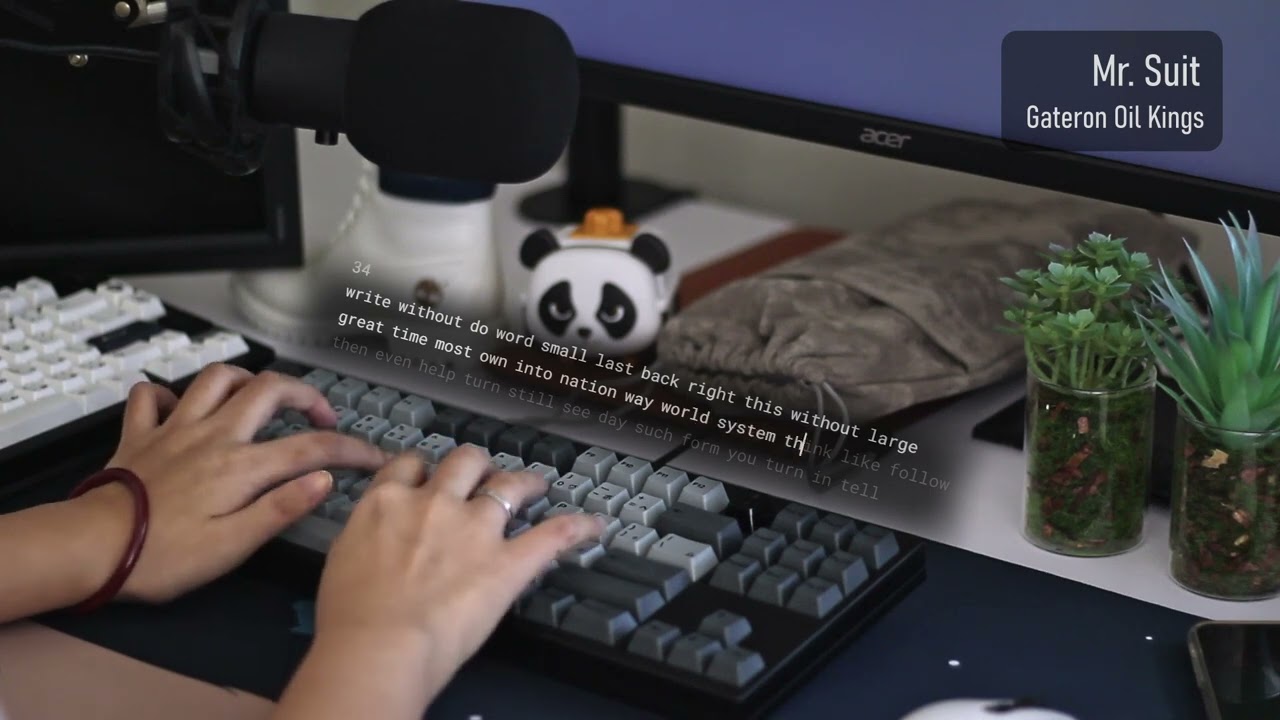 OwLab Mr. Suit | Gateron Oil Kings Sound Test