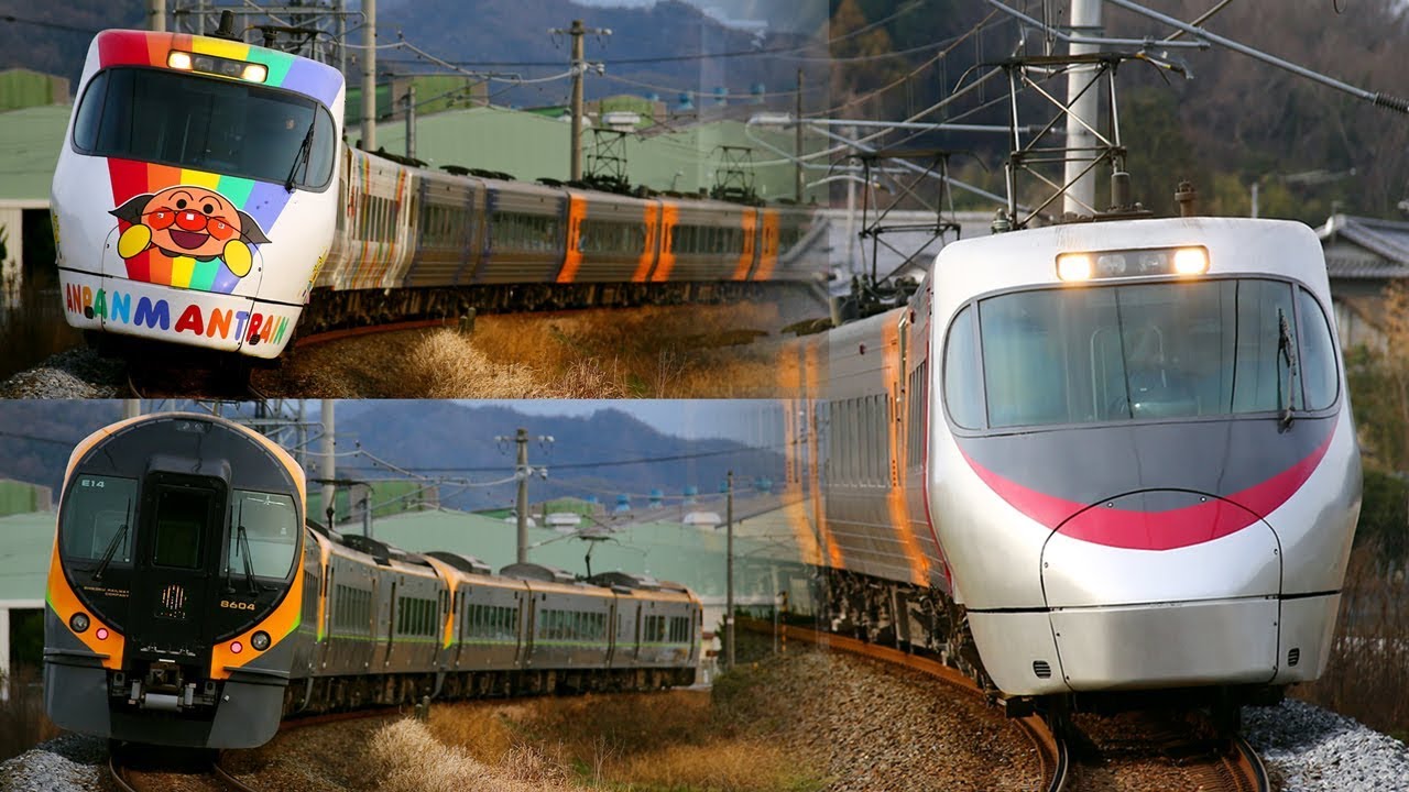 JR四国 8000系 & 8600系 「しおかぜ」「いしづち」【Full HD】