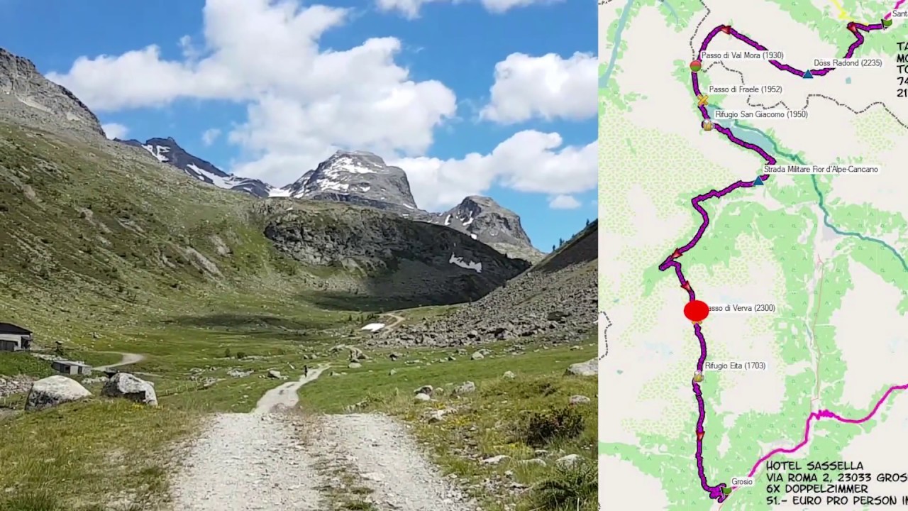 Transalp Tag 3 - Santa Maria - Passo di Fraele - Passo di Verva - Grosio - 2200hm