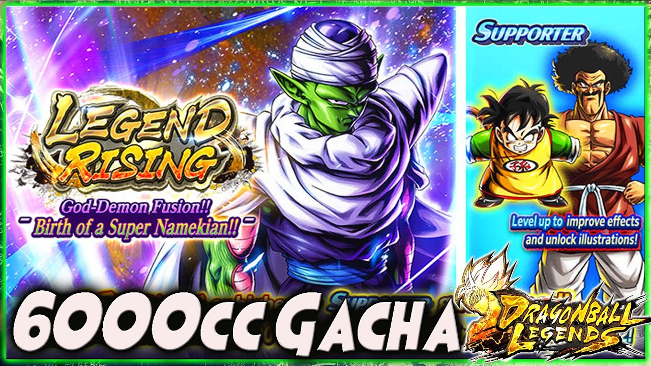 6000cc GACHA LEGEND PICCOLO Fused Kami 🔥 DRAGON BALL LEGENDS