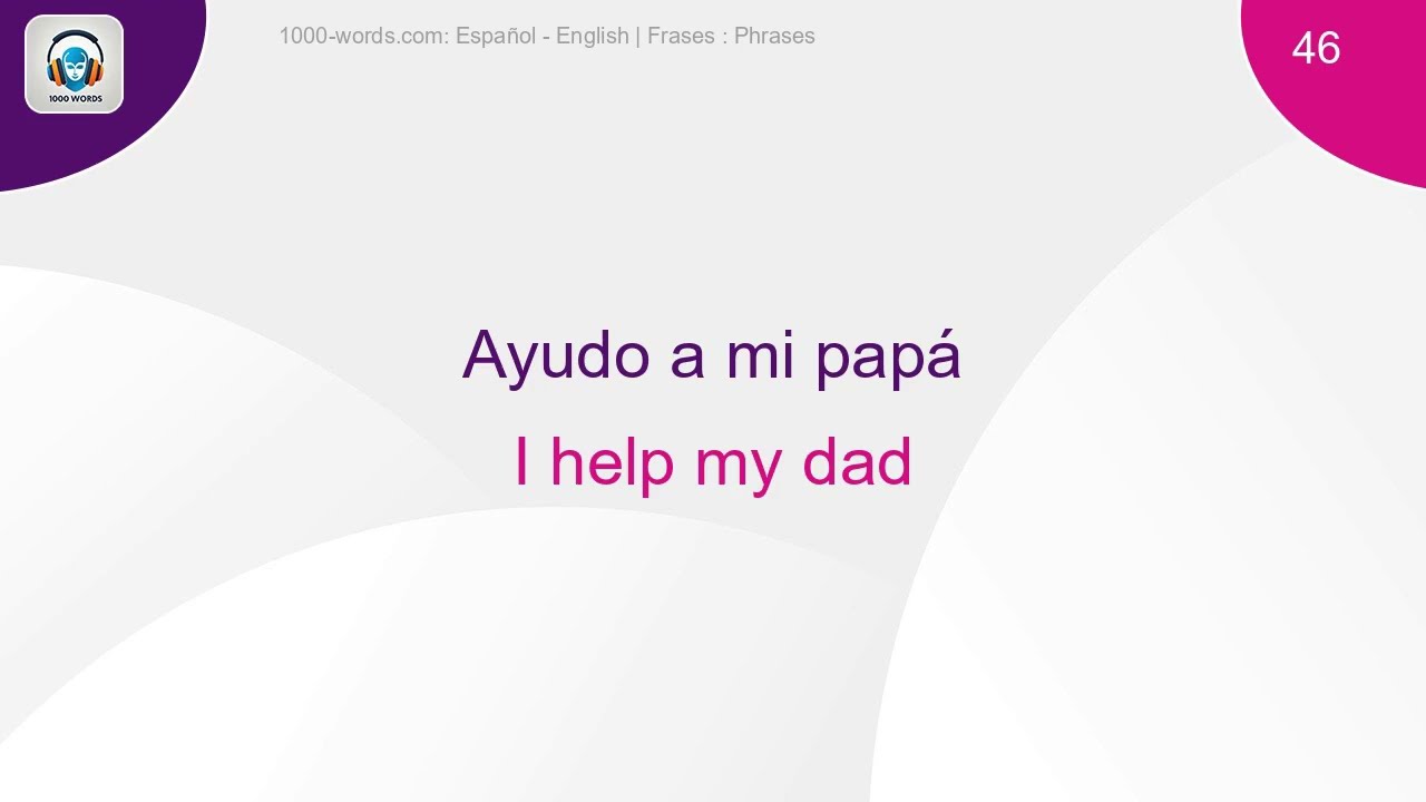 🇪🇸🇺🇸 Aprende inglés mientras duermes – 1000 frases para principiantes (Parte 1 / 10)