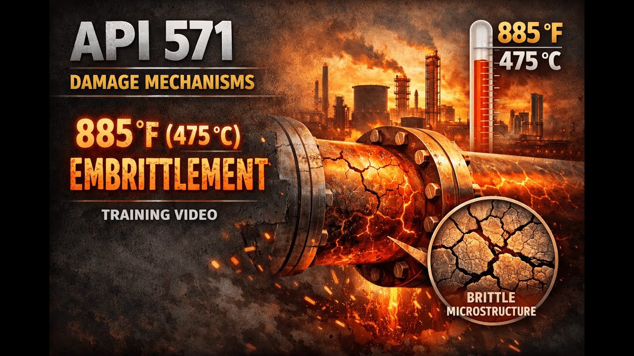 885 °F (475 °C) Embrittlement|| API 571 | Damage mechanism
